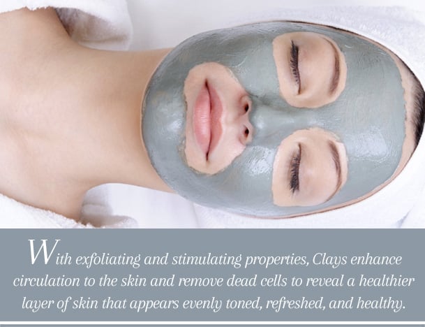 french clay mask graphic