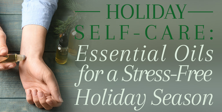 Is the holiday season wearing you down? Discover the best essential oils reputed to calm and center both mind and body to combat stress, anxiety, and fatigue during this busy holiday season.