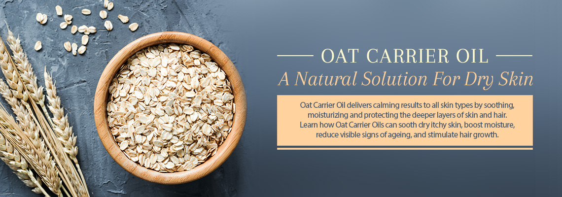 Oat Carrier Oil - A Highly Emollient Oil For Moisturizing Dry Skin