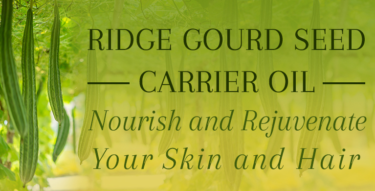 RIDGE GOURD SEED CARRIER OIL: NOURISH AND REJUVENATE YOUR SKIN AND HAIR