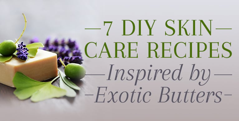 In natural personal care, Exotic Butters are highly favorable for their anti-aging, anti-wrinkle, sun protection, and emollient properties.  Enliven your senses with seven recipes inspired by Exotic Butters. 