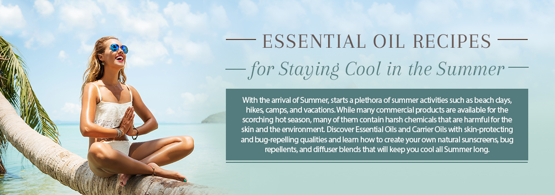 ESSENTIAL OIL RECIPES FOR STAYING COOL IN THE SUMMER
