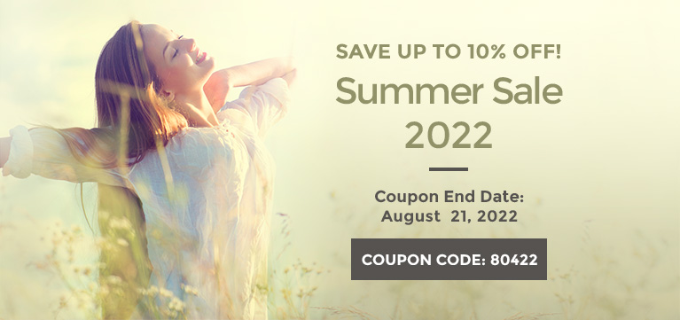 Summer Sale 2022 - Save Up To 10% OFF