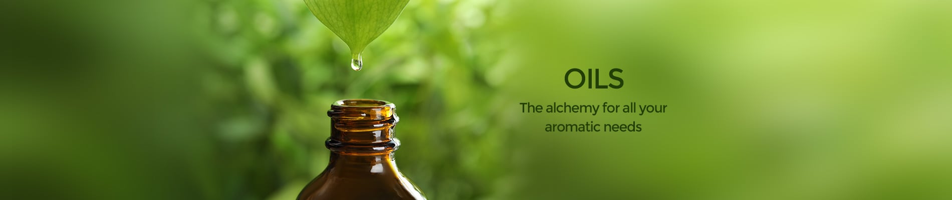 Oil - The alchemy for all your aromatics needs