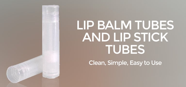 Lip Balm Tubes & Lip Stick Tubes at Wholesale Prices from New Directions Aromatics