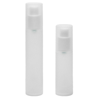 Airless Dispenser Refillable (Frosted Bottle with Cap)