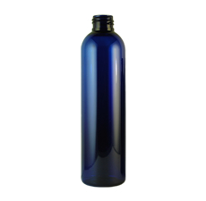 Bullet Cobalt Blue PET Plastic Bottle