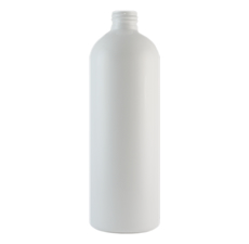 Cosmo Round White PET Plastic Bottle