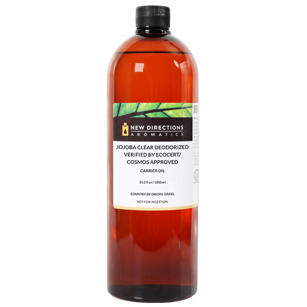 Jojoba Clear Deodorized Carrier Oil - Verified by ECOCERT / Cosmos Approved