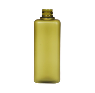 Rectangle Olive Frosted PET Bottle